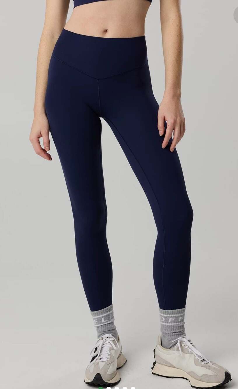 Aerie Chill. Play. Move. Solid High-Waisted Athletic Leggings
